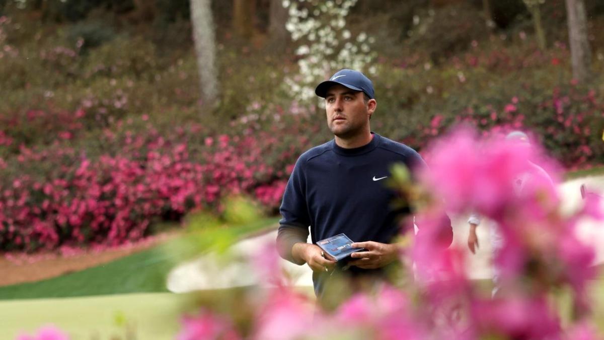 Golfer Scottie Scheffler